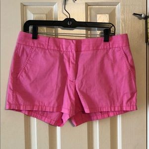 J.Crew Pink Chino Short 3” size 8
